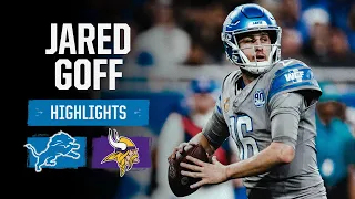 Jared Goff highlights | Lions vs. Vikings 2023 Week 18