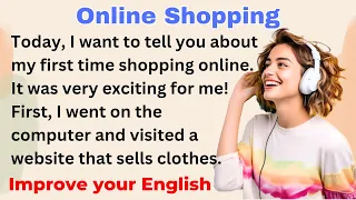 Online Shopping| Improve your English | Everyday Speaking | Level 1 | Shadowing Method