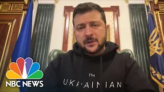 Ukraine's Zelenskyy Urges Russians To Stop President Putin