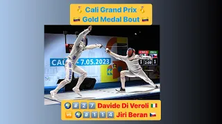 Cali Grand Prix 2023 SME - GOLD - Davide Di Veroli ITA v Jiri Beran CZE