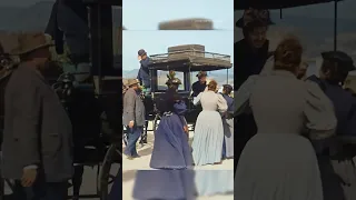 Leaving for a journey in 1896 - Restored Footage