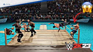 30 MAN ROYAL RUMBLE MATCH IN WATER | WWE 2K23 | PS5 4K60