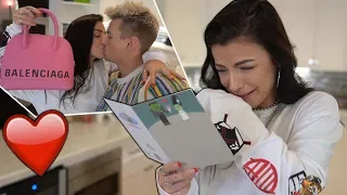 Anniversary Gift Brings Girlfriend to Tears (Emotional)