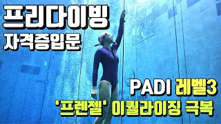 프리다이빙 자격증 1~3레벨 정보🤿 | 1년 6개월만에 이퀄라이징 극복 | 프리다이빙 입문 하기전 필수시청🏊‍♀️🐋