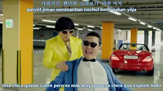 PSY - Gangnam Style MV (Sub Español + Hangul + Romanización)