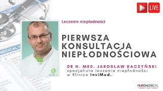 Pierwsza konsultacja niepłodnościowa  - rozmowa z dr Kaczyńskim Invimed Warszawa