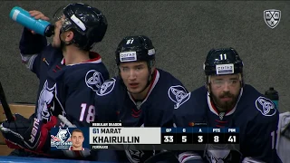 Khairullin ties the game with huge goal