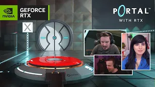 Test Chamber Subjects React to Portal with RTX!