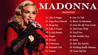 The Best Of Madonna Songs | Madonna Greatest Hits Full Album 🎶 La Isla Bonita、Hung Up、Like A Prayer