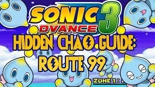 How to/Where to - All Hidden Chao's in Sonic Advance 3 Route 99