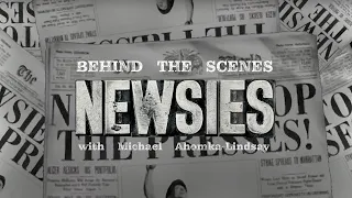 Newsies - Behind the Scenes with Michael Ahomka-Lindsay