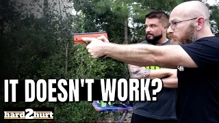 Testing The Byrna HD Pepperball Pistol | Impact Rounds and Byrna Black Pepperball!