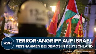 ANGRIFF AUF ISRAEL: Festnahmen bei Protesten! Viele Pro-Palästinensische Demos in deutschen Städten