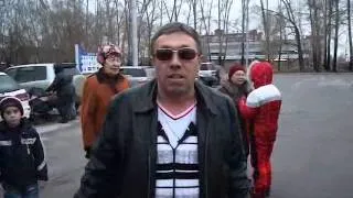 Провокатор на митинге за отставку депутатов Бердска