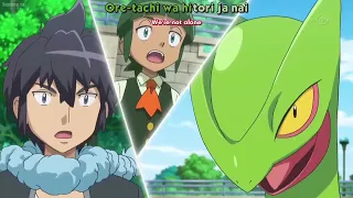 Ash Greninja Defeats Sawyer’s Sceptile | Pokémon XYZ Episode 13 English Sub