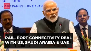 G20: PM Modi announces rail, port connectivity deal with US, Saudi Arabia & UAE