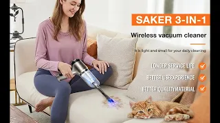 Saker Mini Vacuum Cleaner for Car