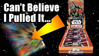 Pulling My #1 Chase Card From My FIRST Star Wars Galaxy Topps Hobby Box 2023!