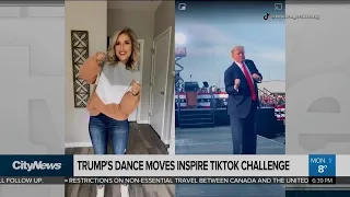 Trump's dance moves inspire TikTok challenge