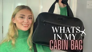 What Is In My Cabin Bag | Travel Essentials & Top Tips | Megan Rose