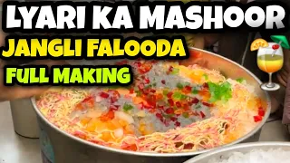 Jangli Ice Cream Falooda MilkShake | Summer special Refreshing Falooda | Karachi Street Food
