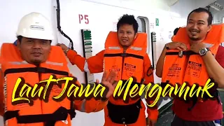 Laut Jawa Mengamuk | Situasi Panik di Atas Accommodation Work Barge Swiber Resolute | SeamanVlog