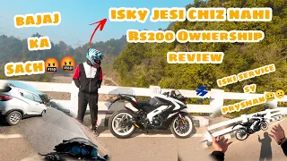 2021 Bajaj pulser rs200 ownership review at 12000km||good thing's about rs200#rs200bs6#borntoredline