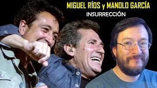 Miguel Ríos y Manolo García | Insurrección (en vivo) | REACCIÓN