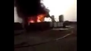 Fire on one of land rigs in Iran  07 Jun 10