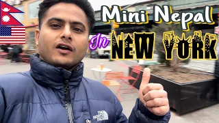 Exploring NEW YORK CITY : Part 2 | Mini Nepal in New York | Queens, Jackson Heights Travel Vlog