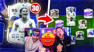 OMG!! 30 ICON PACKS entscheiden WL Challenge TEAM um SURSTRÖMMING FISCH 🤢😱