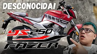 YAMAHA YS 250 FAZER | XTZ 250, FZ 25 Mismo motor | Conócela a detalle.