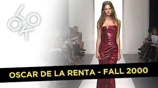 Oscar De La Renta Fall 2000: Fashion Flashback