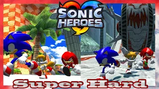 Sonic Heroes (GC) : Seaside Hill & Ocean Palace (Super Hard)