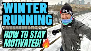 DO THIS TO MOTIVATE YOUR WINTER RUNNING! Don't let the COLD, DARK & WET times stop you!