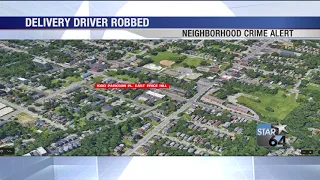 Delivery driver attacked, robbed in East Price Hill