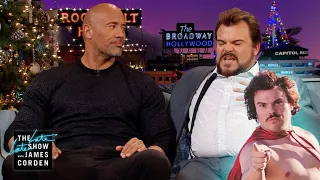 Jack Black & Dwayne Johnson Are Just a Pair of Hairless Wrestlers