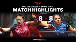 Zhu Chengzhu vs Adriana Diaz | WS R64 | Singapore Smash 2023