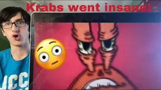 KRABS WENT INSANE! YTP Mr. Krab’s unquenchable blood lust reaction
