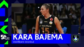 VakifBank's Kara Bajema I MVP Performance vs Fenerbahce Opet ISTANBUL I Semifinals #clvolleyw
