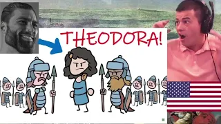 American Reacts Justinian and Theodora Parts 9&10