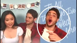 Noah Centineo Can't Contain Himself Around Lana Condor