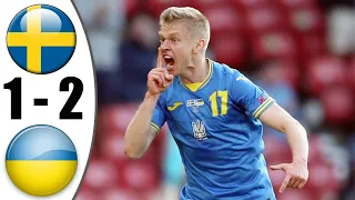 Sweden vs Ukraine | UEFA EURO 2021 | Full Match Highlights