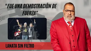 Jorge Lanata analizó el acto de Javier Milei en el Luna Park: “Fue una demostración de fuerza”