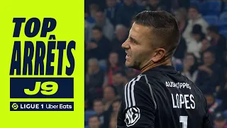 Top arrêts 9ème journée - Ligue 1 Uber Eats / 2023-2024