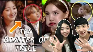 Couple Reacts To: 10 Minutes of TWICE Viral Moments Reaction