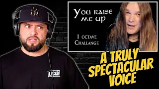 Vocalist Reacts to YOU RAISE ME UP (1 OCTAVE CHALLANGE) - TOMMY JOHANSSON