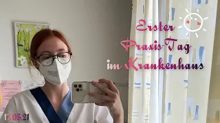 "Vlog" || Erster Tag im Krankenhaus || Ausbildung Pflegefachfrau
