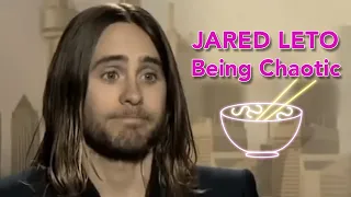 JARED LETO Being Chaotic