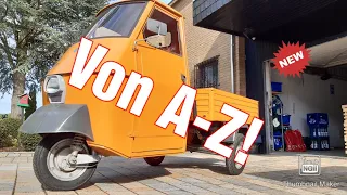 Meine Ape 50 von A-Z - TomApe